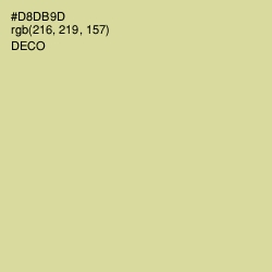 #D8DB9D - Deco Color Image