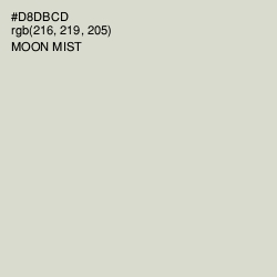 #D8DBCD - Moon Mist Color Image