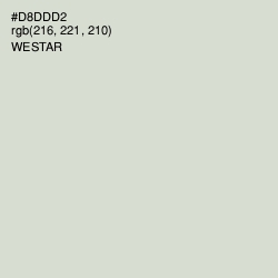 #D8DDD2 - Westar Color Image