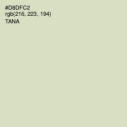 #D8DFC2 - Tana Color Image