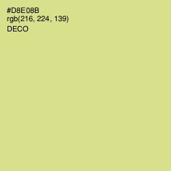 #D8E08B - Deco Color Image