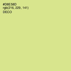 #D8E58D - Deco Color Image