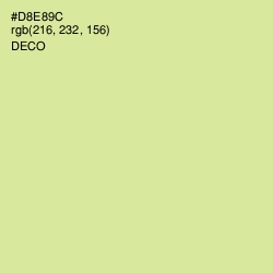 #D8E89C - Deco Color Image