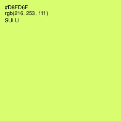 #D8FD6F - Sulu Color Image