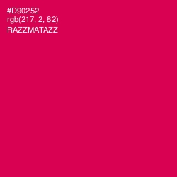 #D90252 - Razzmatazz Color Image