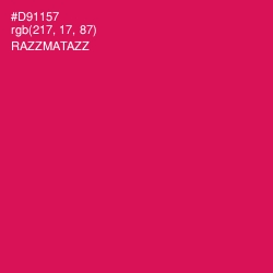 #D91157 - Razzmatazz Color Image