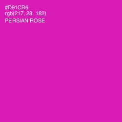 #D91CB6 - Persian Rose Color Image