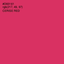 #D93161 - Cerise Red Color Image