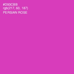 #D93CBB - Persian Rose Color Image