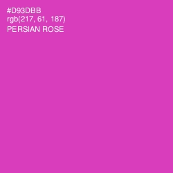 #D93DBB - Persian Rose Color Image