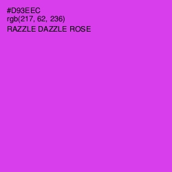 #D93EEC - Razzle Dazzle Rose Color Image