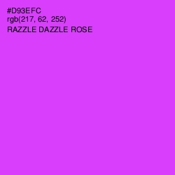 #D93EFC - Razzle Dazzle Rose Color Image