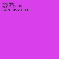 #D93FEB - Razzle Dazzle Rose Color Image