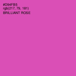 #D94FB5 - Brilliant Rose Color Image