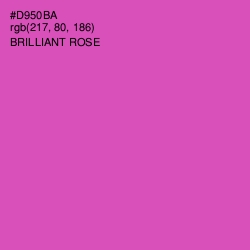 #D950BA - Brilliant Rose Color Image