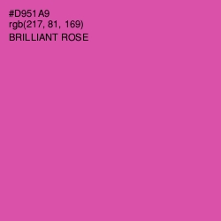 #D951A9 - Brilliant Rose Color Image