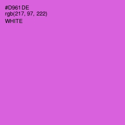 #D961DE - Orchid Color Image