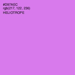 #D97AEC - Heliotrope Color Image