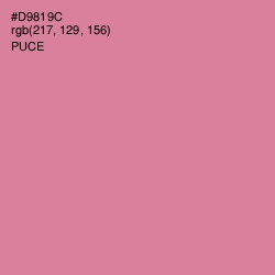 #D9819C - Puce Color Image