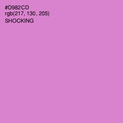 #D982CD - Shocking Color Image