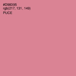 #D98395 - Puce Color Image