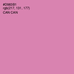 #D983B1 - Can Can Color Image