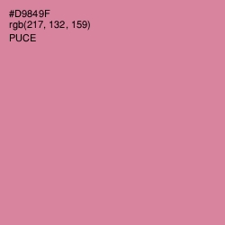 #D9849F - Puce Color Image
