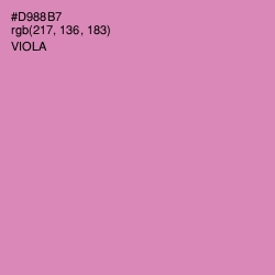 #D988B7 - Viola Color Image