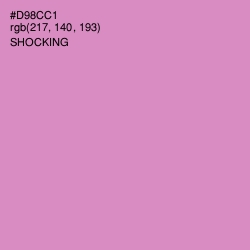 #D98CC1 - Shocking Color Image