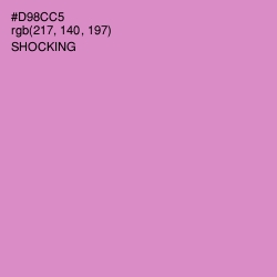 #D98CC5 - Shocking Color Image