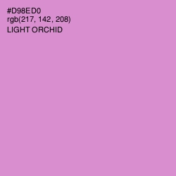 #D98ED0 - Light Orchid Color Image