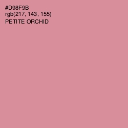 #D98F9B - Petite Orchid Color Image
