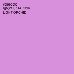 #D990DC - Light Orchid Color Image