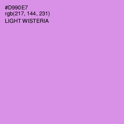 #D990E7 - Light Wisteria Color Image