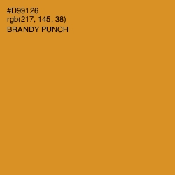 #D99126 - Brandy Punch Color Image