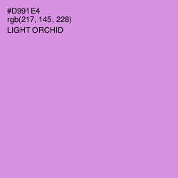 #D991E4 - Light Orchid Color Image