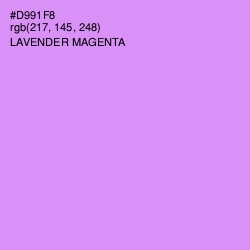 #D991F8 - Lavender Magenta Color Image