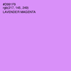 #D991F9 - Lavender Magenta Color Image