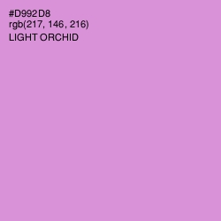 #D992D8 - Light Orchid Color Image