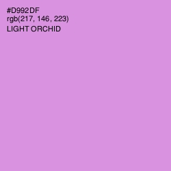#D992DF - Light Orchid Color Image