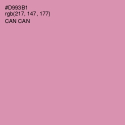 #D993B1 - Can Can Color Image