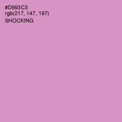 #D993C5 - Shocking Color Image