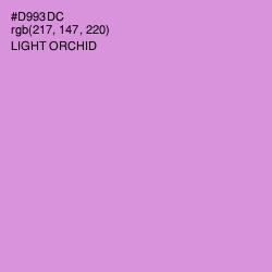 #D993DC - Light Orchid Color Image