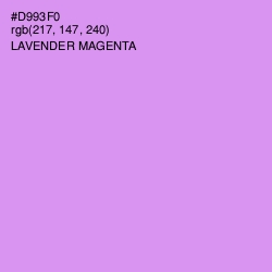 #D993F0 - Lavender Magenta Color Image