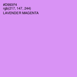 #D993F4 - Lavender Magenta Color Image