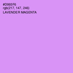 #D993F6 - Lavender Magenta Color Image