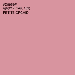 #D9959F - Petite Orchid Color Image