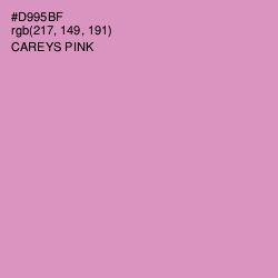#D995BF - Careys Pink Color Image