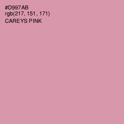#D997AB - Careys Pink Color Image