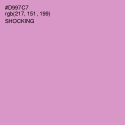 #D997C7 - Shocking Color Image